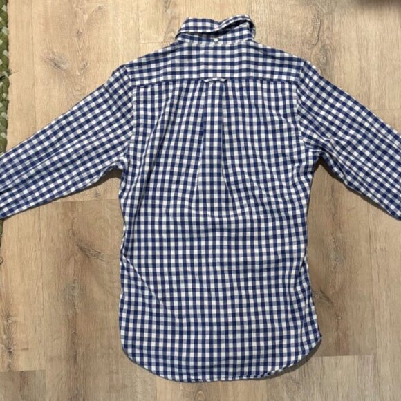 GANT Rugger The Hugger Slim Fit Gingham Oxford Shirt - $45 - Picture 5 of 5